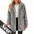 Leopard Faux Fur Coat for Women I ViralFall Winter Outfit